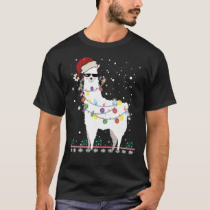 Kerstmis - Alpaca kerstboom - Klassieke T- T-shirt