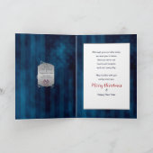 Kerstmis, Amerikaanse militaire hondendoosjes met Feestdagen Kaart (Binnen)