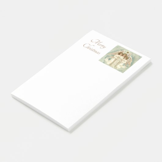 Kerstmis Angels Religieuze Grootte Post-it® Notes (Schuin)
