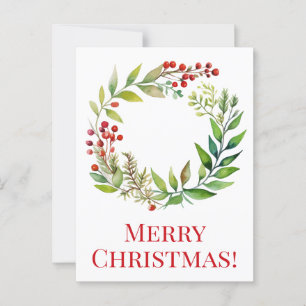 Kerstmis ansichtkaarten briefkaart
