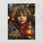 Kerstmis. Antiek. Felicitaties. Briefkaart (Voorkant)