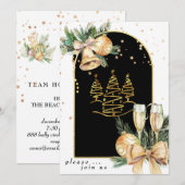 *~* Kerstmis AP 20 Corporate Party Family HOLIDAY Kaart (Voorkant / Achterkant)