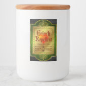 Kerstmis apotheek Label Voedselcontainer Etiket (Voorkant)