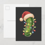 Kerstmis Augurk Augurk In Kerstmis Licht Augurk  Uitnodiging Briefkaart (Voorkant / Achterkant)