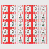 Kerstmis: Australische herder (blauwe kool tan/w 1 Cadeaupapier (Vlak)