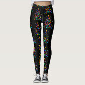Kerstmis autisme leggings (Voorkant)