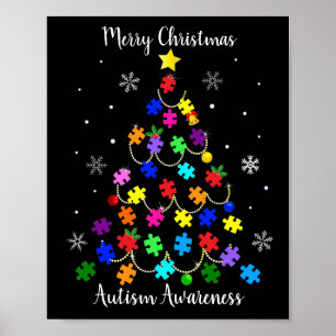 Kerstmis autisme poster