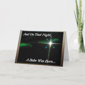 Kerstmis Babe…. Feestdagen Kaart