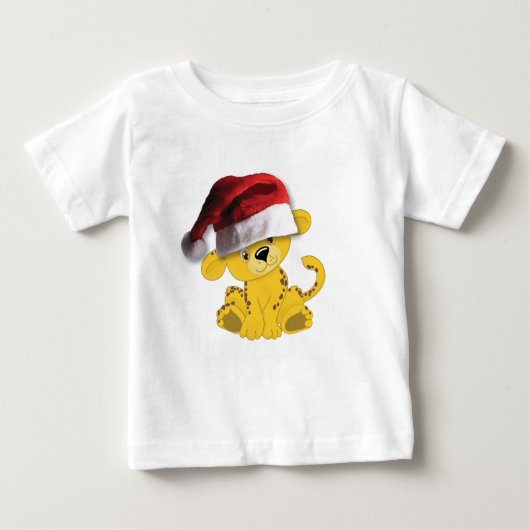 Kerstmis Baby Cheetah (Voorkant)