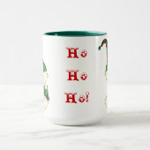 Kerstmis, Baby-groen+rood Mok (Midden)