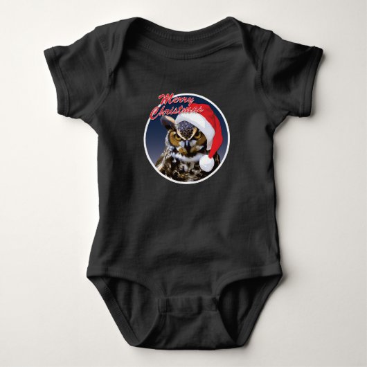 Kerstmis - Baby Jersey Bodysuit (Voorkant)