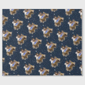 Kerstmis Baby Jesus Cadeaupapier (Vlak)