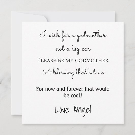 Kerstmis: Baby met Pet Kaart (Achterkant)