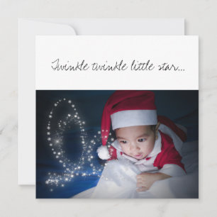 Kerstmis: Baby met Pet Kaart