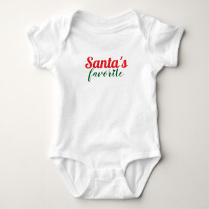 Kerstmis Baby Pakje Favoriet van Sinterklaas Romper