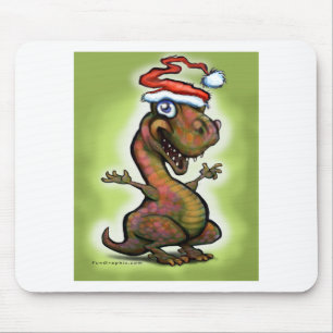 Kerstmis Baby T-Rex Muismat