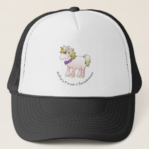 Kerstmis Baby Unicorn Trucker Pet