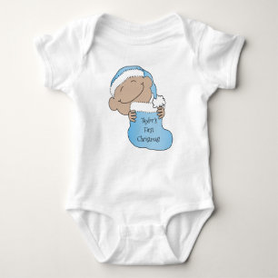 Kerstmis Baby van Colour Blue Pet Romper