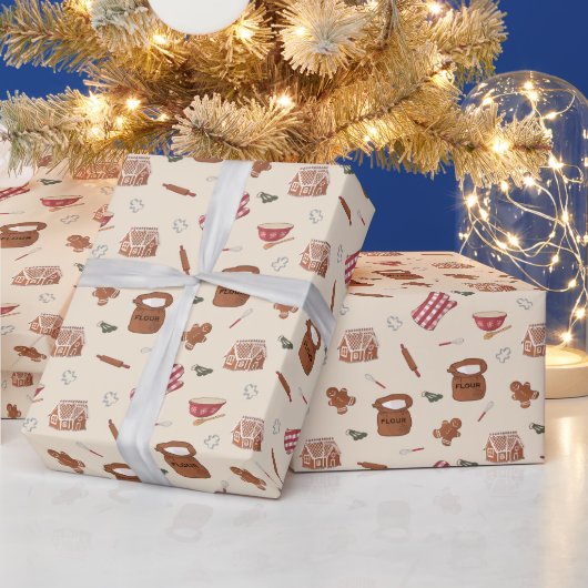 Kerstmis Backpapier Kerst Wrap Papier (Feestdagen)