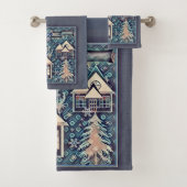 Kerstmis Bad Handdoek (Insitu)