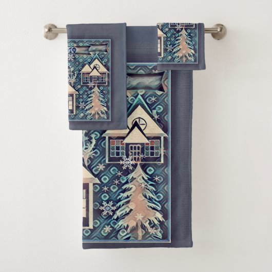 Kerstmis Bad Handdoek (Insitu)