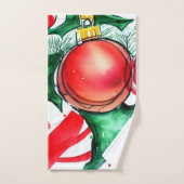 Kerstmis Bad Handdoek (Handdoek)