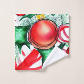 Kerstmis Bad Handdoek (Wasdoekje)