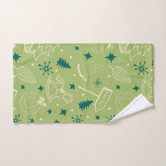 Kerstmis Bad Handdoek (Handdoek)