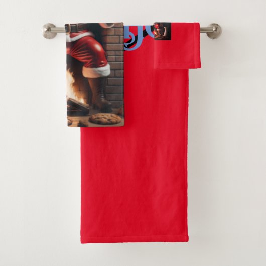 Kerstmis Bad Handdoek (Insitu)