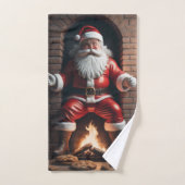 Kerstmis Bad Handdoek (Handdoek)