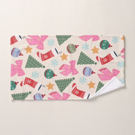 Kerstmis Bad Handdoek (Handdoek)