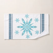 Kerstmis badhanddoek sets, sneeuwvlok bad handdoek (Handdoek)