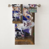 Kerstmis badhanddoeken met Happy Animal Party Bad Handdoek (Insitu)