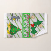 Kerstmis badhanddoekjes sets, muizen bad handdoek (Handdoek)