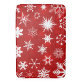 Kerstmis badkamer decor badmat (Voorkant Verticaal)