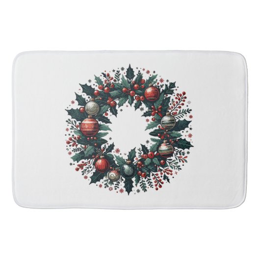 Kerstmis Badmat (Voorkant)