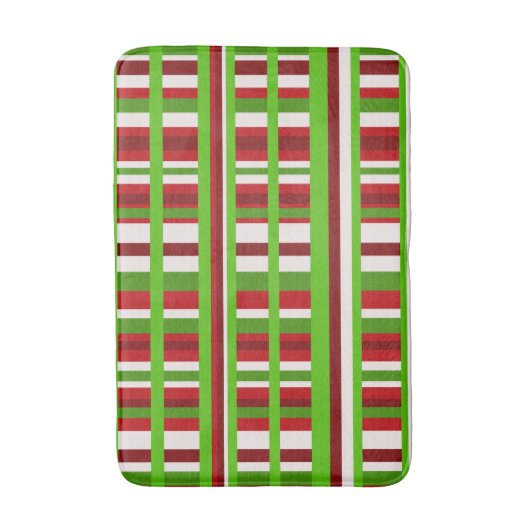 Kerstmis Badmat (Voorkant Verticaal)