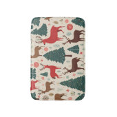 Kerstmis Badmat (Voorkant Verticaal)