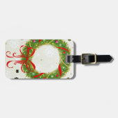 Kerstmis Bagagelabel (Voorkant horizontaal)
