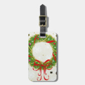 Kerstmis Bagagelabel (Voorkant verticaal)