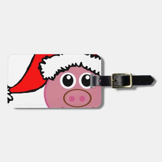 kerstmis bagagelabel (Voorkant horizontaal)