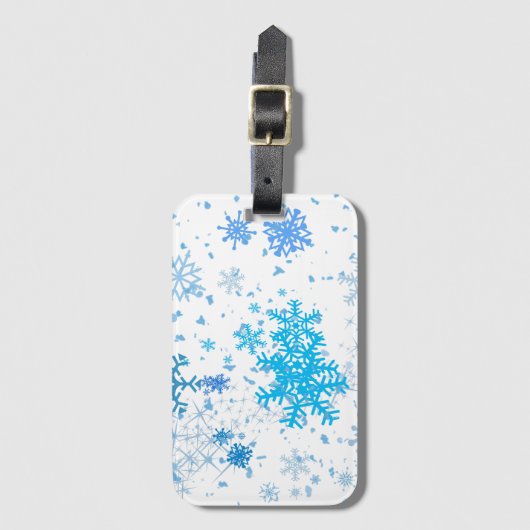 Kerstmis Bagagelabel (Voorkant (verticaal))