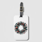 Kerstmis Bagagelabel (Voorkant (verticaal))