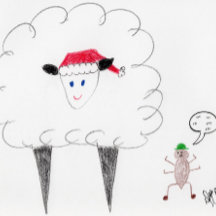 Kerstmis - Bah Humbug Kaart