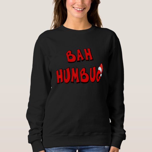 Kerstmis Bah Humbug Trui (Voorkant)
