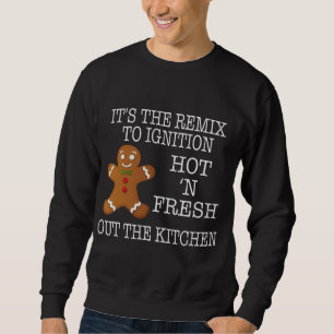 Kerstmis bakken peperkoek man Hot Fresh Out Kit Trui