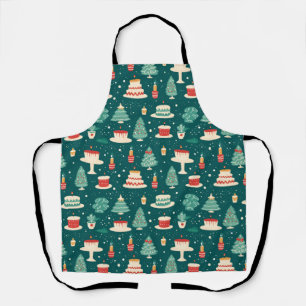 Kerstmis Bakpatroon Schort