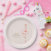 Kerstmis Ballerina Papieren Bord (Feest)