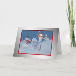 Kerstmis, Ballet, de Kaart van de Scène van de