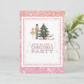 Kerstmis: Balletpartij Kaart (Staand voorkant)